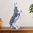 Antique Big Horse Showpiece for Home Decor Polyresin