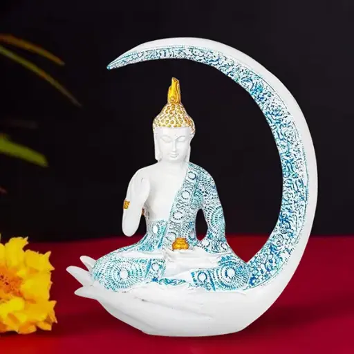 Serene Monk Figurine Showpiece